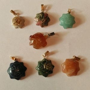 Gem pendants assorted
